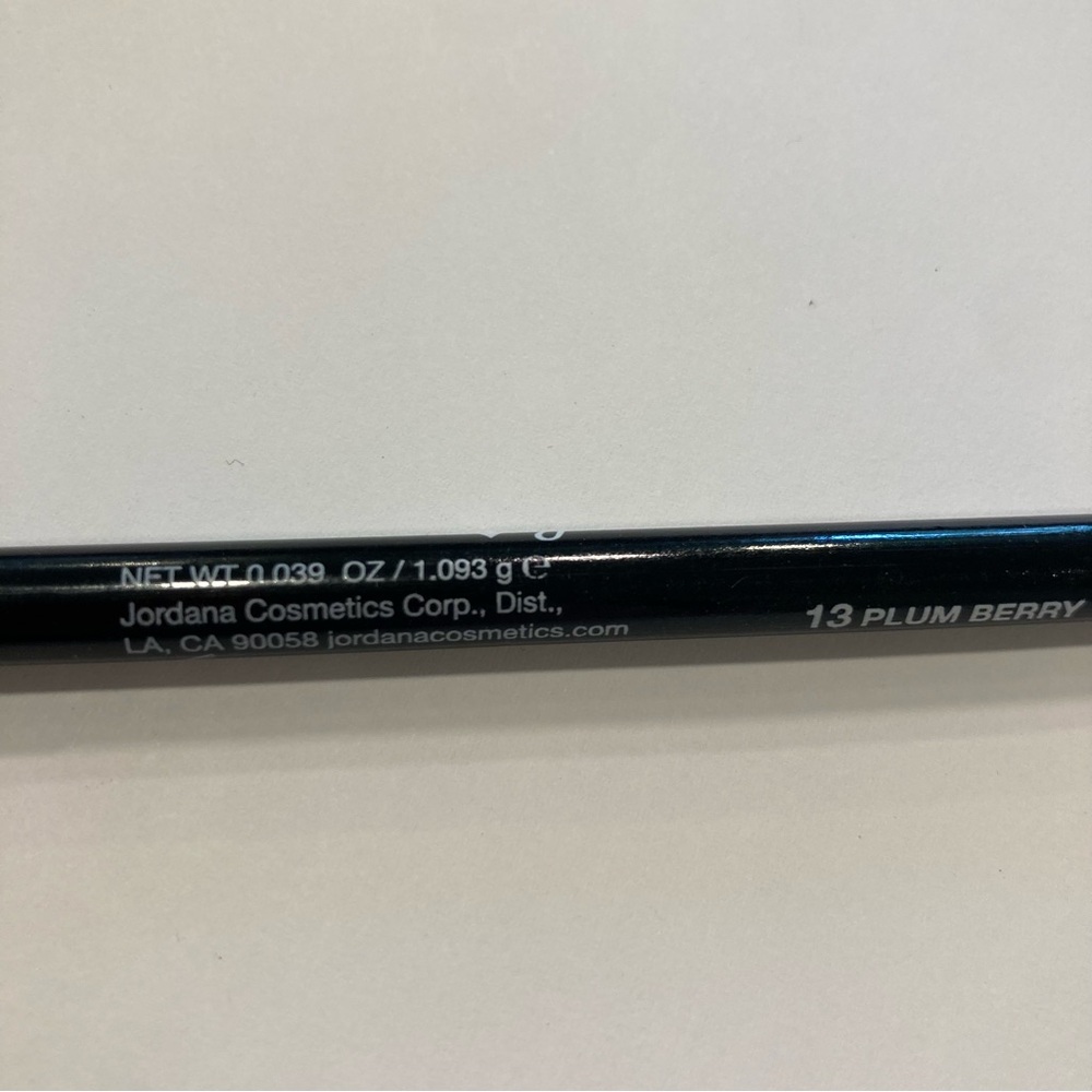 Jordana Eyeliner Eye Liner Pencil #13 “Plum Berry” NOS Not Sealed - Picture 6 of 7